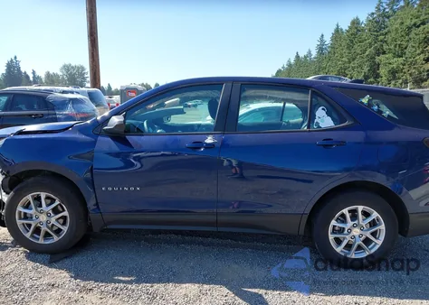 2023 Chevrolet Equinox Ls из США, поврежденный, VIN 3GNAXHEG2PL186973